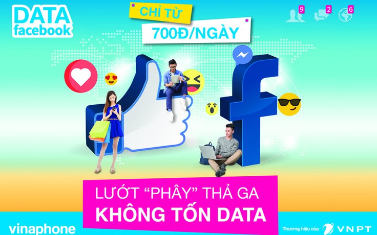 Cùng VinaPhone lướt facebook không giới hạn