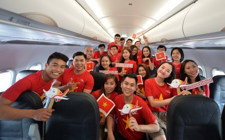 Bất ngờ với chuyến bay ‘Nối vòng tay lớn’ của Vietjet