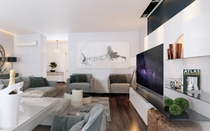 Vì sao TV OLED siêu mỏng trở thành trào lưu nội thất thượng lưu?