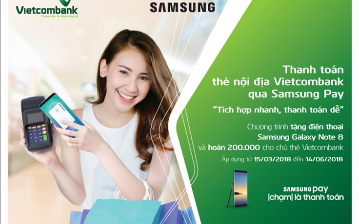 Nhiều ưu đãi hấp dẫn cho khách hàng khi phát hành và thanh toán thẻ Vietcombank