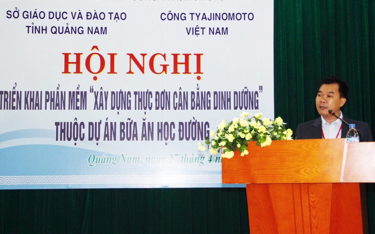 Quảng Nam triển khai thực đơn chuẩn cho học sinh tiểu học bán trú