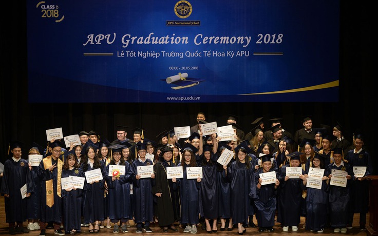 Học sinh Trường Quốc tế APU nhận học bổng lên tới 90 tỉ đồng