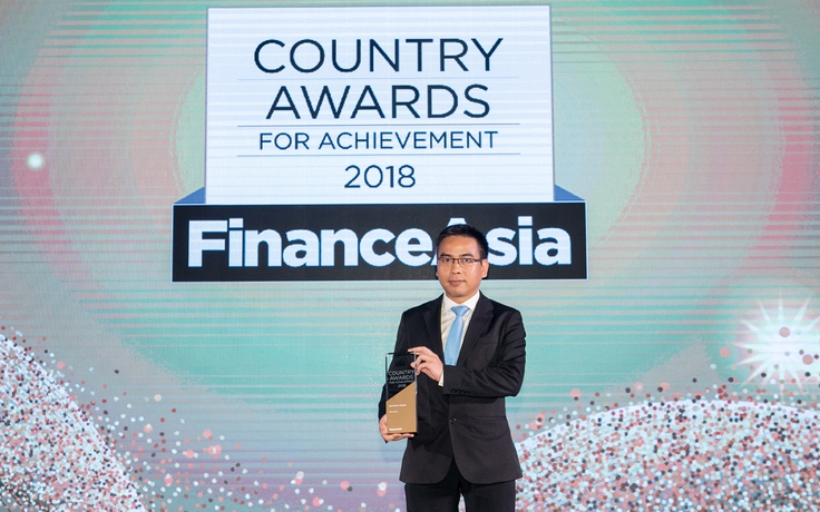 Vietcombank nhận giải thưởng Ngân hàng tốt nhất Việt Nam 2018