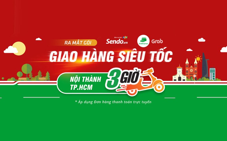 Sen Đỏ và GrabExpress hợp tác ra mắt gói dịch vụ ‘Giao hàng siêu tốc 3h’