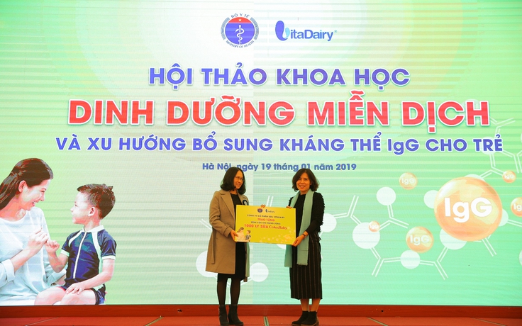 Vita Dairy tặng 1.000 ly Colosbaby cho trẻ em có hoàn cảnh đặc biệt khó khăn