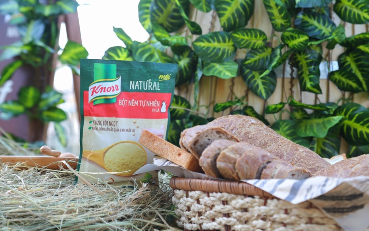 Knorr Natural - bột nêm tự nhiên hoàn toàn mới