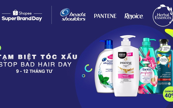 P&G và Shopee tung chiến dịch giảm giá các sản phẩm tóc lên đến 49%