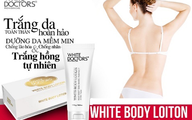 Top 3 kem dưỡng trắng da body được mua nhiều trong mùa hè