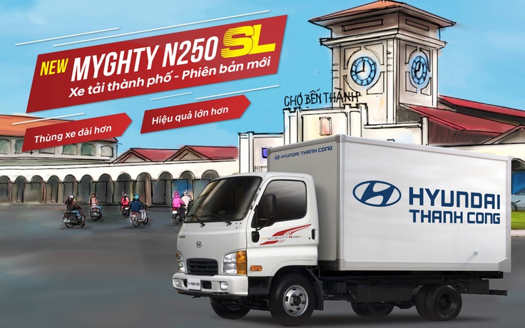 Hyundai New Mighty N250SL chính thức ra mắt thị trường Việt Nam