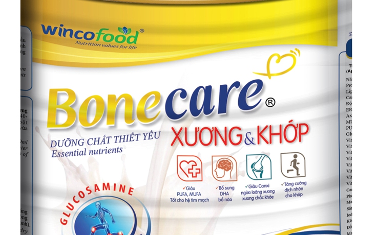 Bonecare xương khớp của Wincofood - Sữa tốt được khuyên dùng
