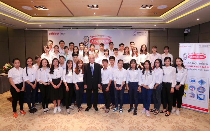 Học bổng Acecook Happiness - Hành trình mang lại giấc mơ tương lai cho sinh viên Việt