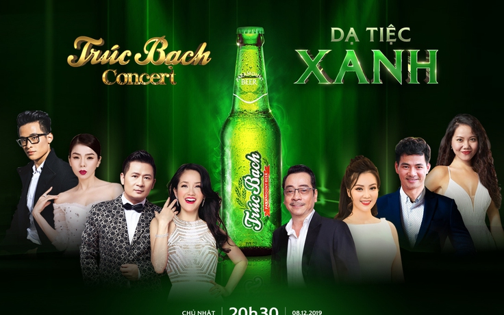 Trúc Bạch Concert - Dạ tiệc Xanh: Đêm nhạc hội tụ tác phẩm nghệ thuật đỉnh cao