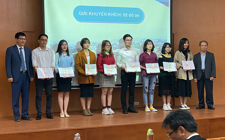 SV Duy Tân giành giải khuyến khích Giải thưởng Đồ án SV tốt nghiệp xuất sắc 2019