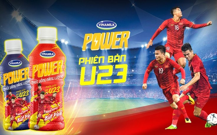 Vinamilk tung phiên bản Power U23 cổ vũ đội tuyển bứt phá tại VCK U23 châu Á