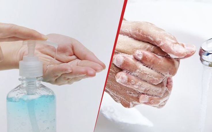 Rửa tay phòng dịch Covid-19: Khi nào rửa nước, khi nào dùng khô?