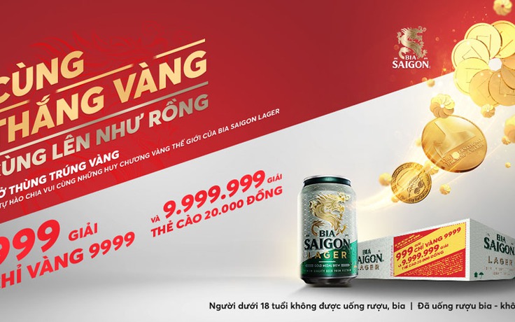 Nhìn lại chặng đường ‘Cùng thắng Vàng, cùng lên như Rồng’ với Bia Saigon Lager