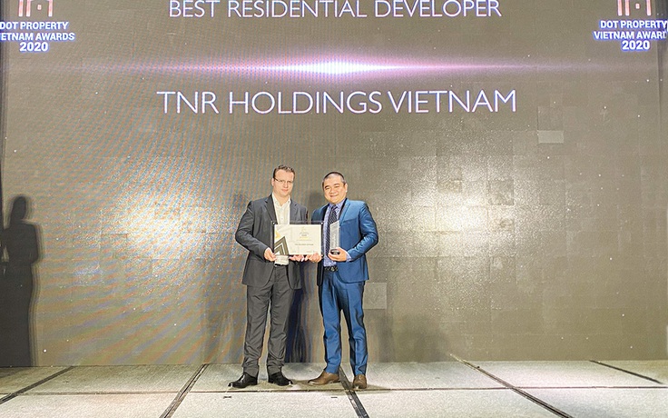 TNR Holdings Vietnam nhận giải thưởng nhà phát triển BĐS nhà ở tốt nhất Việt Nam