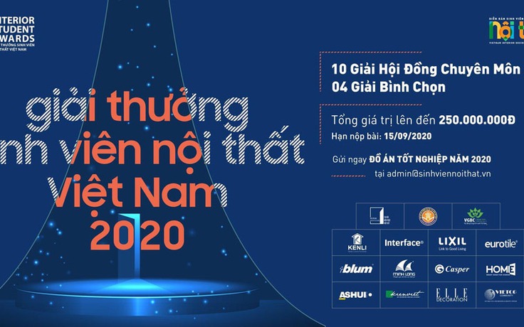 Sự trở lại mới mẻ của Giải thưởng Sinh viên nội thất Việt Nam 2020