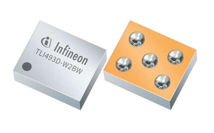 Cảm biến từ tiết kiệm điện năng dạng 3D siêu nhỏ của Infineon