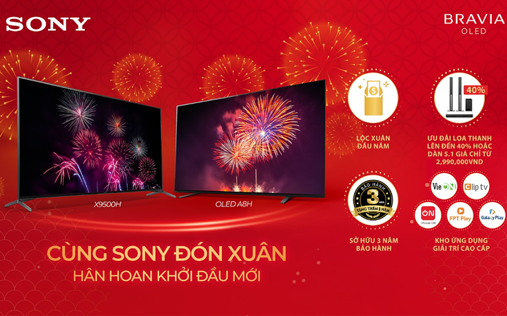 ‘Cùng Sony đón xuân - Hân hoan khởi đầu mới’