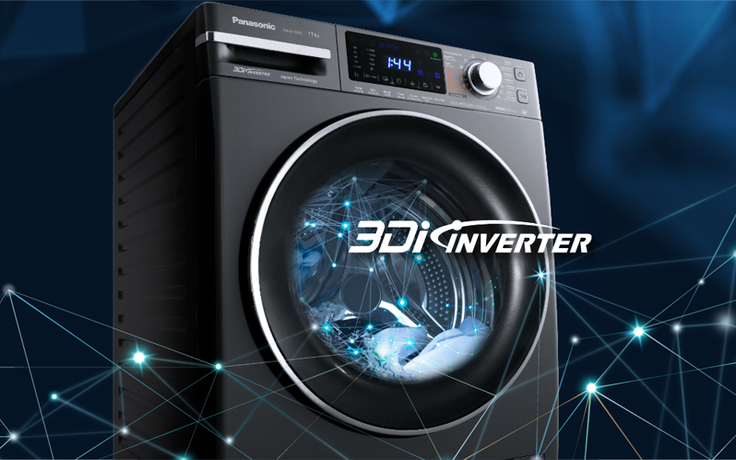 Panasonic: Máy giặt 3Di Inverter mới dẫn đầu xu hướng chăm sóc sức khỏe