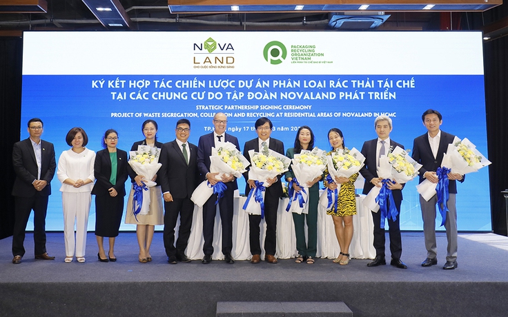 Novaland và PRO Việt Nam chung tay góp phần giảm gánh nặng rác thải đô thị