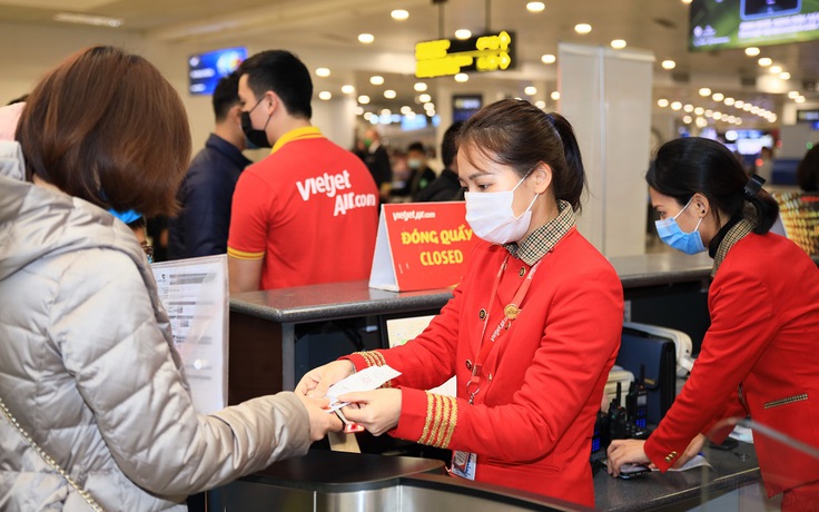 Tặng voucher 100.000 đồng cho mỗi vé bay cùng Vietjet