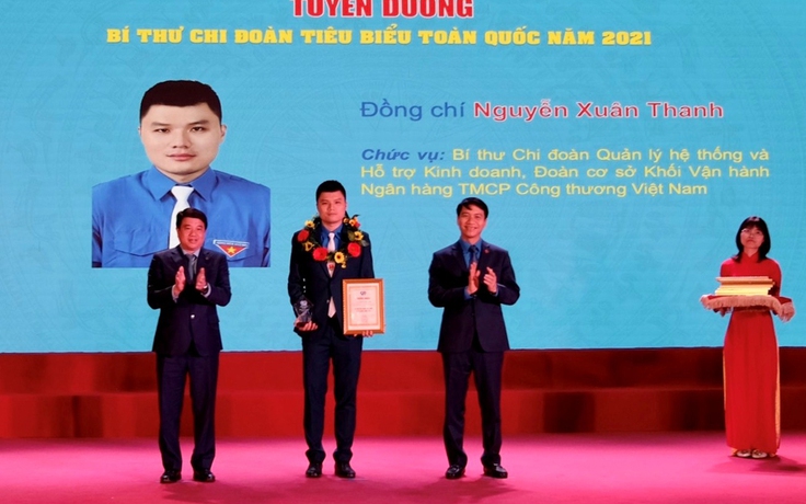 Bí thư Chi đoàn tiêu biểu toàn quốc năm 2021