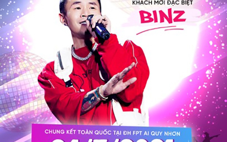 Binz đi tour âm nhạc toàn quốc cùng ĐH FPT