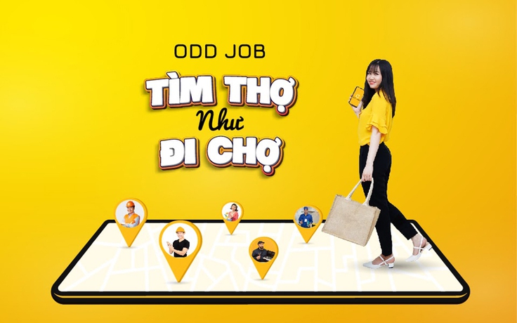 Odd Job - Tìm thợ dịch vụ đơn giản, nhanh chóng chỉ trên một ứng dụng