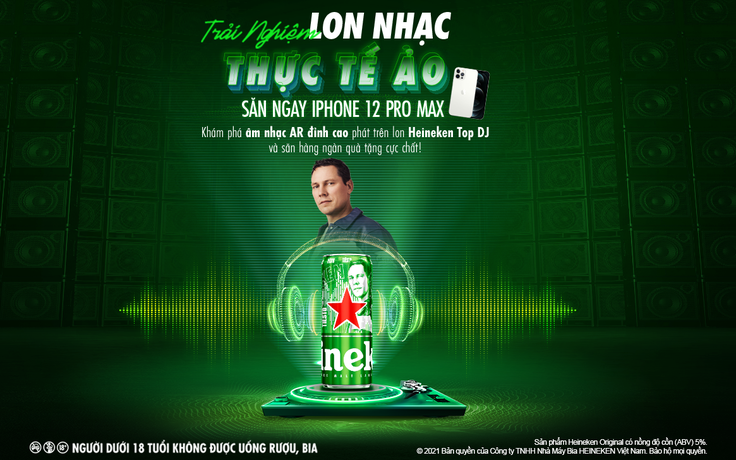 Phiên bản lon cao Heineken® x Top DJs ra mắt người tiêu dùng