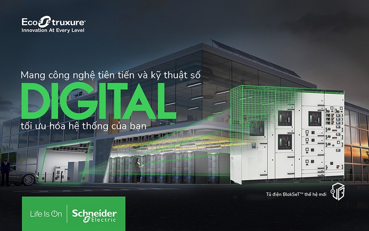 Schneider Electric giới thiệu thế hệ tủ điện hạ thế BlokSeT mới