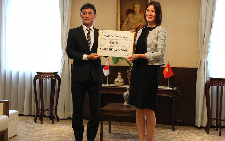 Ngân hàng Aozora Nhật Bản ủng hộ Quỹ vaccine phòng Covid-19 của Việt Nam