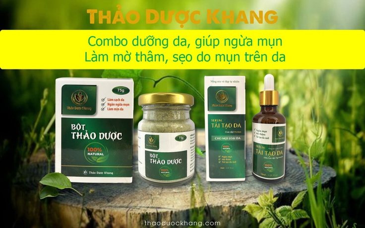 Da mặt bị mụn, thâm, sẹo dùng Thảo Dược Khang có hiệu quả không?