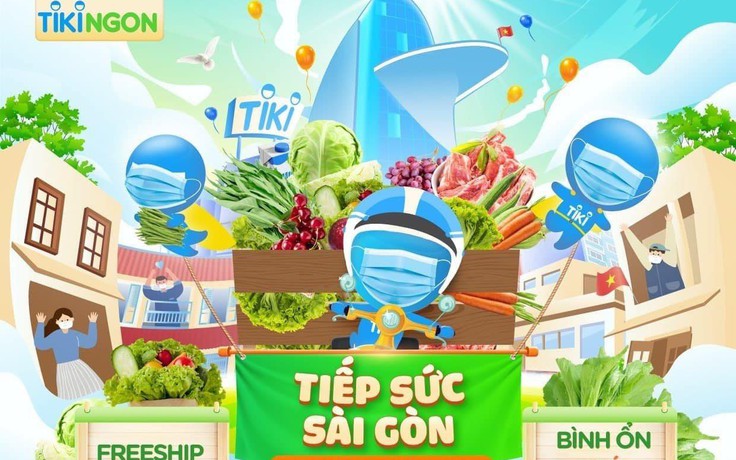 Tiki tiếp sức Sài Gòn, cung ứng nguồn thực phẩm giá bình ổn