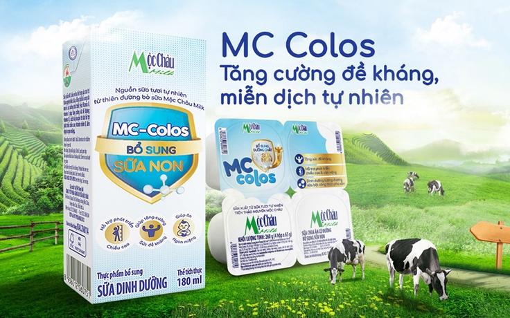 Sản phẩm mới từ Mộc Châu Milk: Bổ sung sữa non, vi chất thiết yếu cho trẻ