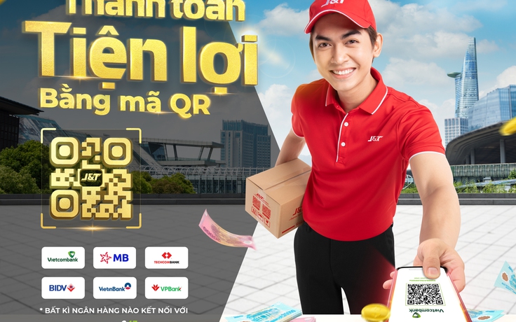 J&T Express áp dụng quy trình tự động hóa khi thanh toán đơn hàng