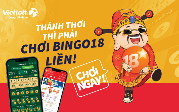 Thuê bao MobiFone đã có thể mua xổ số quay nhanh Bingo18 trên Vietlott SMS