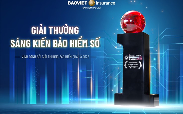 Bảo Việt xuất sắc đạt giải ‘Sáng kiến bảo hiểm số của năm’ khu vực châu Á
