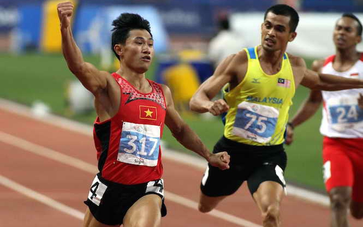 Lê Trọng Hinh nén đau viết nên lịch sử tại SEA Games 28