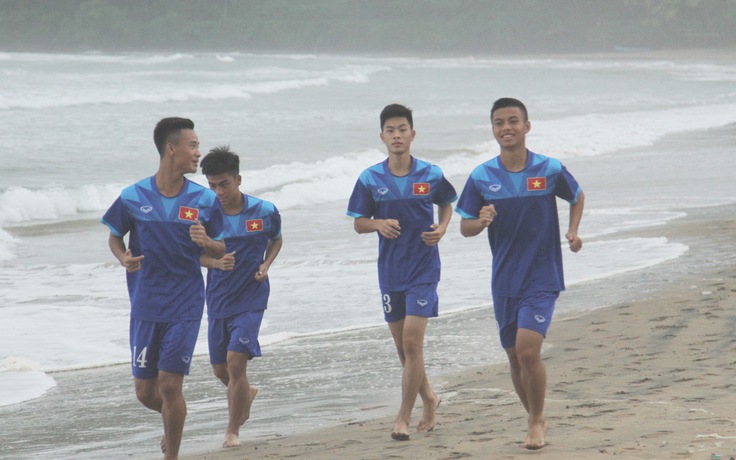 U.16 Việt Nam tìm cảm hứng từ biển để chơi 1 trận đẹp trước Nhật Bản