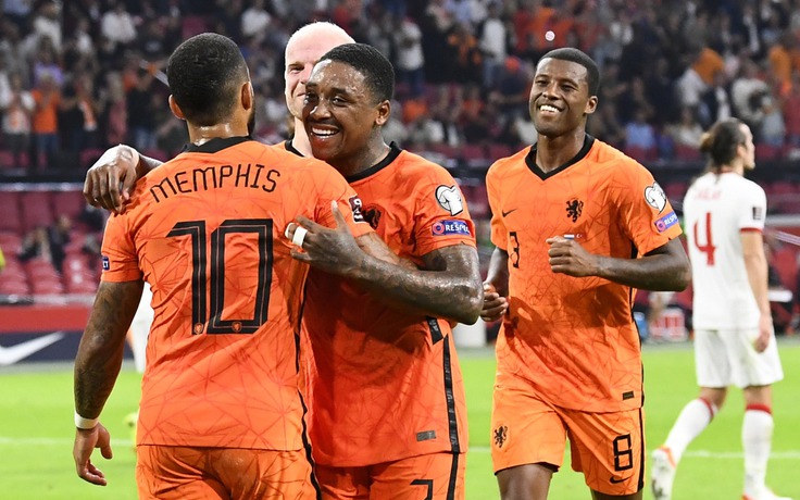 Kết quả vòng loại World Cup 2022, Hà Lan 6-1 Thổ Nhĩ Kỳ: Hủy diệt kiểu Van Gaal