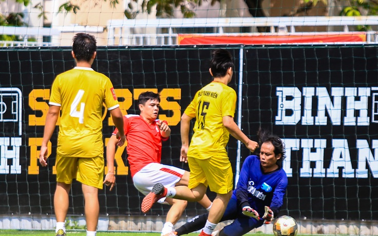 Đội bóng Báo Thanh Niên - Thanh Niên FC gây ấn tượng đẹp tại giải tứ hùng 2022