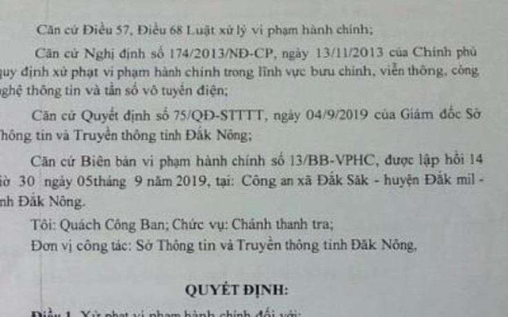 Xử phạt cô gái bán hàng online tung tin về 'vụ chặt đầu'