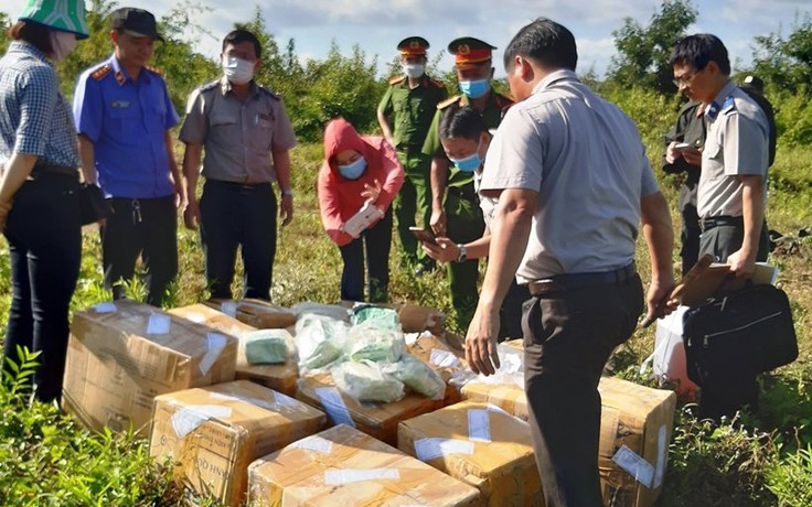 Đắk Lắk: Tiêu hủy gần 200 kg ma túy đá liên quan đến 2 tử tù
