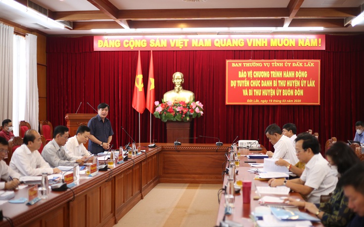 Đắk Lắk: Lần đầu các ứng viên tham gia ứng tuyển chức danh Bí thư Huyện ủy