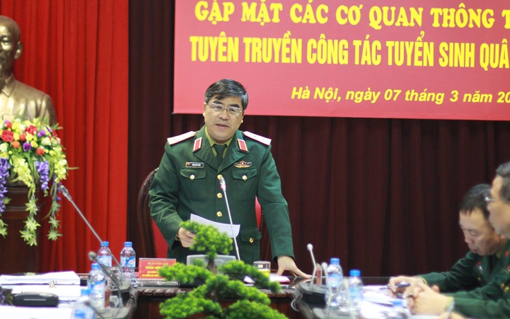 Thêm cơ hội cho thí sinh học tốt tiếng Anh khi thi vào trường quân đội