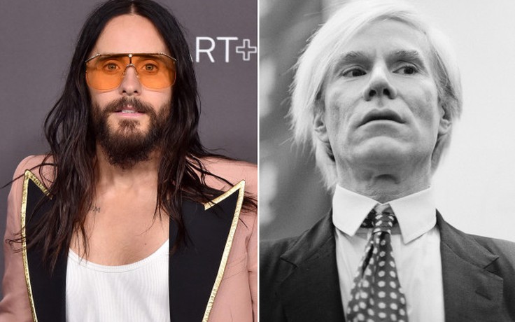 'Joker' Jared Leto hóa thân thành nghệ sĩ huyền thoại Andy Warhol