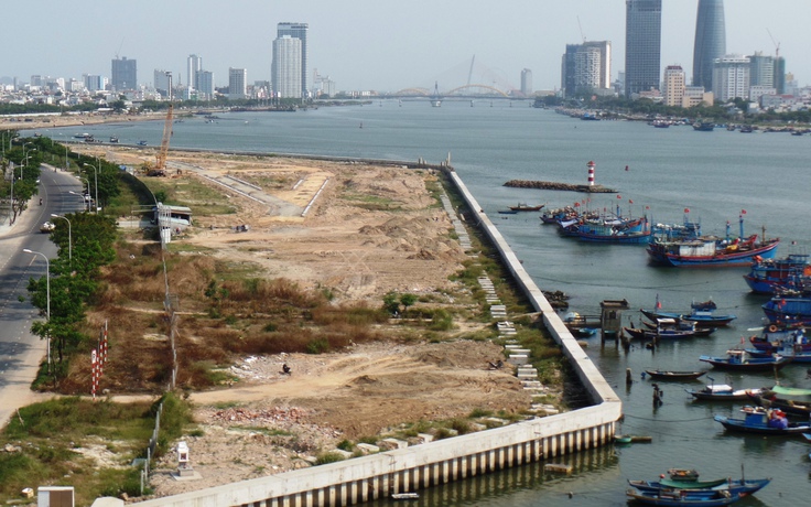 Cận cảnh dự án Marina Complex lấn sông Hàn ở Đà Nẵng