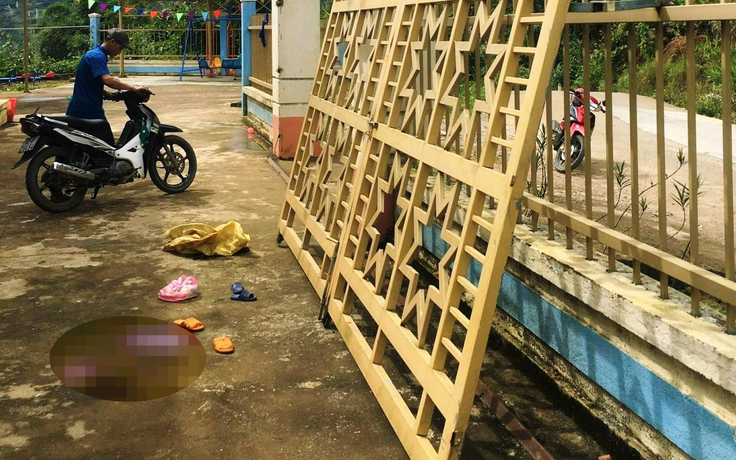 Quảng Nam: Một bé mầm non tử vong vì cổng trường đổ sập